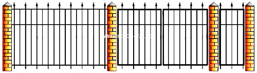 Забор сварной СЗ-52